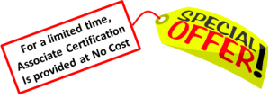 Special offer - no charge for Associate Certification